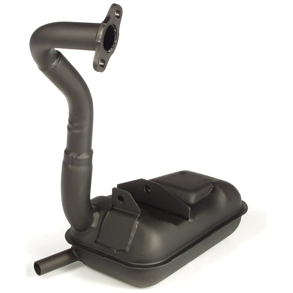 Rennauspuff SITO Plus- schwarz f�r Vespa PK80-125 S-PK100-125XL-PK125-ETS-N-XL2