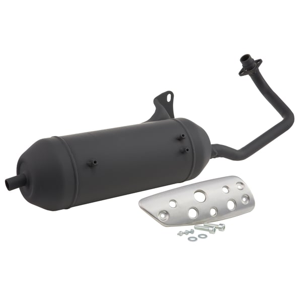 Rennauspuff TECNIGAS SilentPro f�r PIAGGIO Fly-Liberty-Zip II 50ccm- 4T AC- 2-Ventil