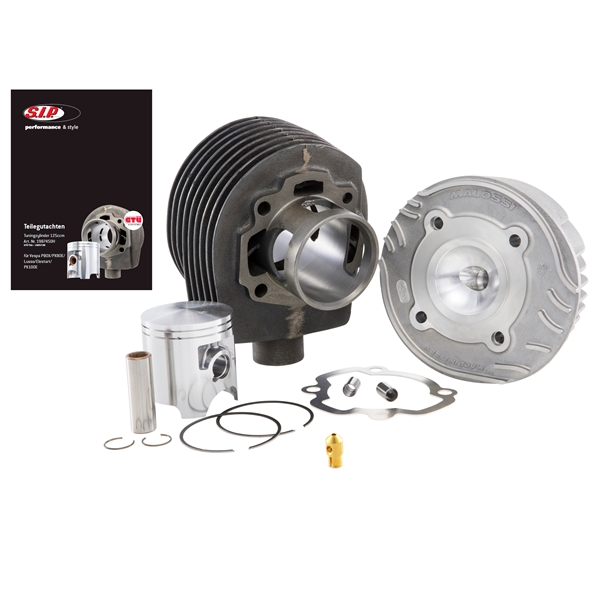 Rennzylinder SIP 125 ccm Legal fr Vespa P80X-PX80 E-Lusso fr Vespa P80X-PX80 E-Lusso