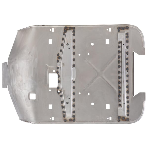 Reparaturblech- Beinschild und Trittblech f�r Vespa T5 Elestart-Classic