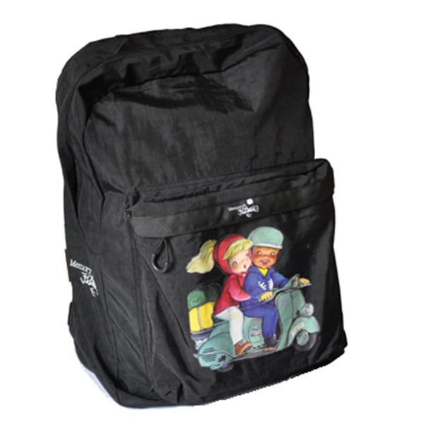 Rucksack Memory Ferrandiz mit Motiv Vespa Motorroller 