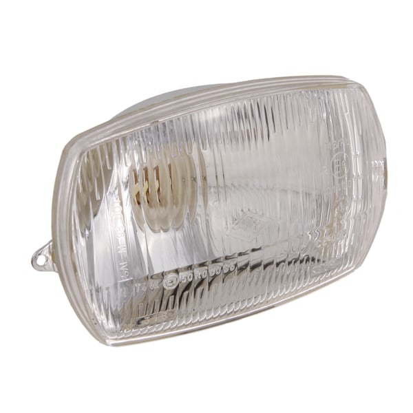 Scheinwerfer eckig - 90x140 mm f�r Vespa 50 Special-Elestart