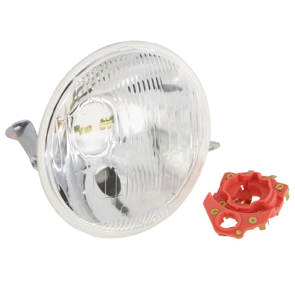 Scheinwerfer ELMA rund f�r Vespa P80-150X-PX80-200E-Lusso 1-P150S-P200E