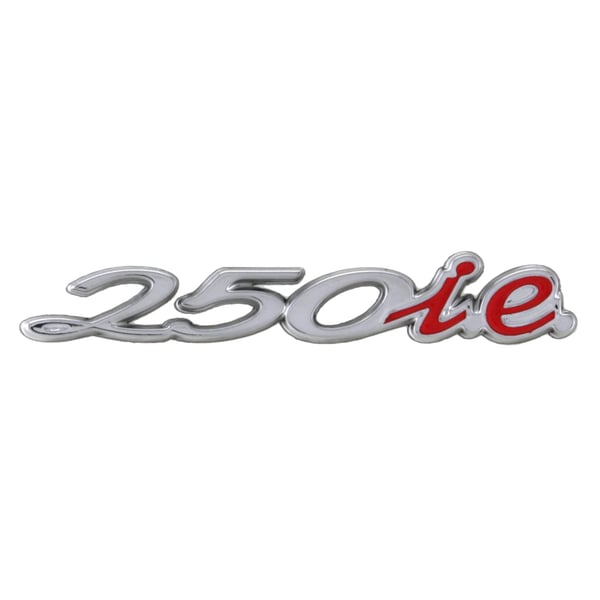 Schriftzug 250 i-e- Gep�ckfach 656236 f�r Vespa GTS 250ccm