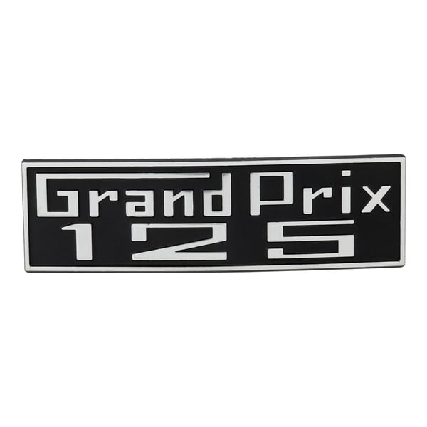Schriftzug Grand Prix 125 Beinschild 22150504 f�r Lambretta 125 GP