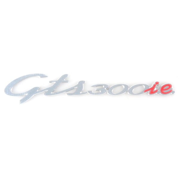 Schriftzug GTS 300 i-e- Seitenhaube rechts 655319 - 656238 f�r Vespa GTS 300ccm