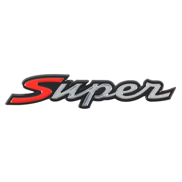Schriftzug Super Heck hinten 655322 - 672498 f�r Vespa GTS Super 125-300ccm