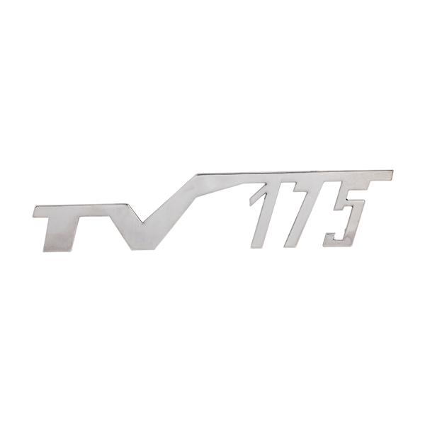 Schriftzug -TV175- fr Lambretta TV 175 1-2- fr Lambretta TV 175 1-2