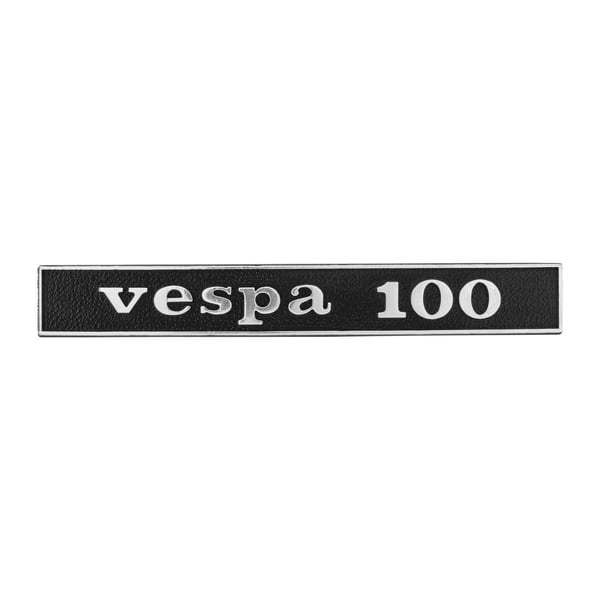 Schriftzug Vespa 100 Heck hinten 181953 f�r Vespa 100