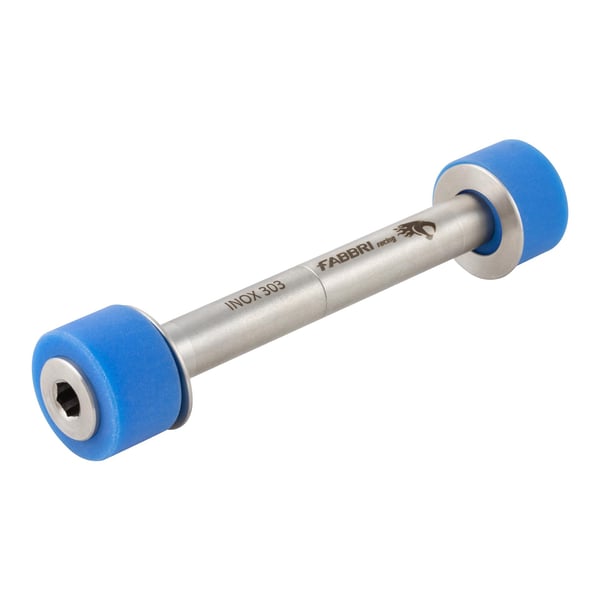 Silentgummi Kit Motorgeh�use Quattrini- links und rechts und hinten- blau- FABBRI racing f�r Vespa 90 2-125-PV-ET3-PK80-125 S-PK125-ETS-N-XL2