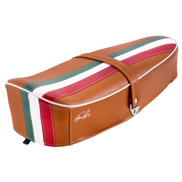 Sitzbank DIEFFE Tricolore Italy f�r Vespa 90-R-125-PV