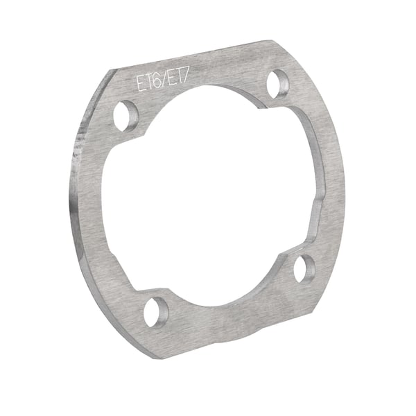 Spacer Zylinderfuss VMC Zylinder ET6 und ET7 (d) 4-0mm f�r Vespa 50-125-PV-ET3-PK-S-XL-XL2