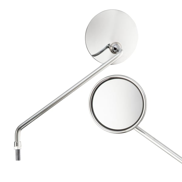 Standard Spiegel RMS zur Montage am Lenkerunterteil links f�r Vespa alle Modelle Klassik