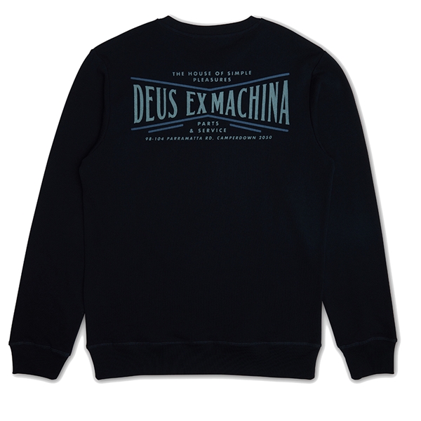 Sweatshirt DEUS Avenue Crew Grsse: L fr Mnner fr Mnner