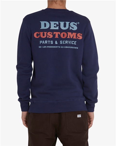 Sweatshirt DEUS Serviced Crew Grsse: L fr Mnner fr Mnner