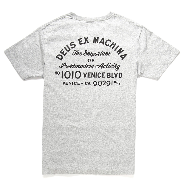 T-Shirt DEUS Venice Address Pocket Grsse: S fr Mnner fr Mnner