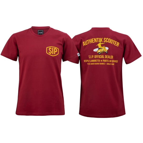 T-Shirt SIP Destination Autentik Scooter - France Gr�sse: M f�r M�nner
