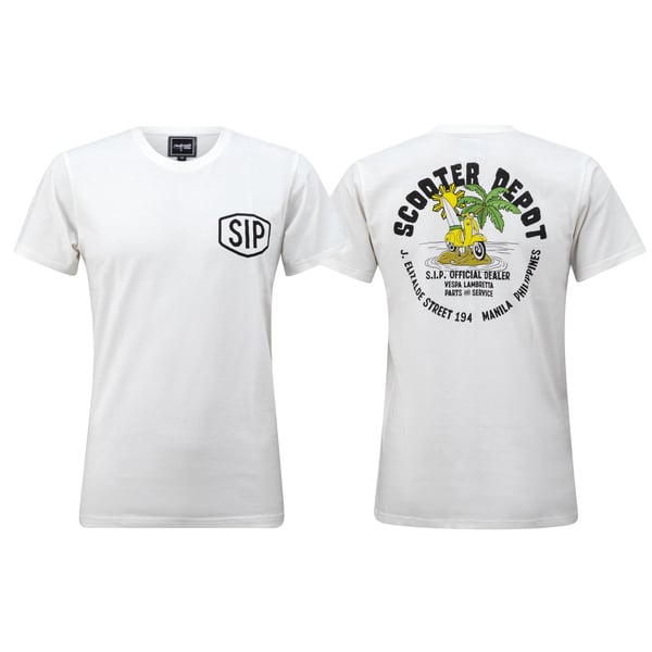 T-Shirt SIP Destination Scooter Depot - Philippines Gr�sse: L f�r M�nner