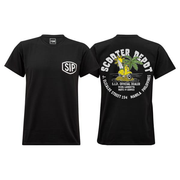 T-Shirt SIP Destination Scooter Depot - Philippines Gr�sse: XXL f�r M�nner