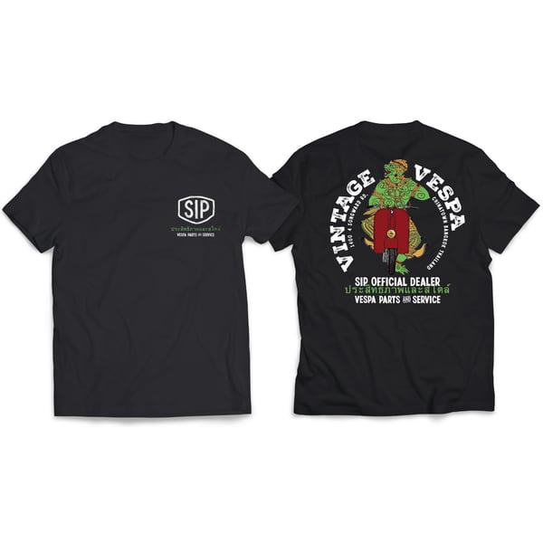 T-Shirt SIP Destination Vespa Vintage BKK Gr�sse: XL f�r M�nner unter Fahrzeuge & Teile > Fahrzeugersatzteile & -zubeh�r > Motorradzubeh�r
