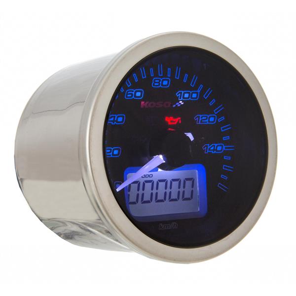 Tachometer KOSO Digital Eclipse Style  unter Fahrzeuge & Teile > Fahrzeugersatzteile & -zubehr > Motorradzubehr