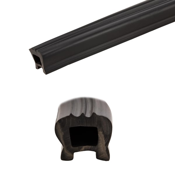 Trittleistengummi CASA LAMBRETTA- links und rechts- 22050101 f�r Lambretta 125 DL-GP-150 DL-GP-200 DL-GP