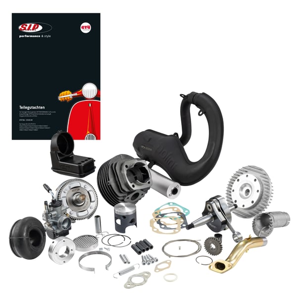 Tuningkit SIP PERFORMANCE 125 ccm SPORT Legal f�r Vespa PK50-125-S
