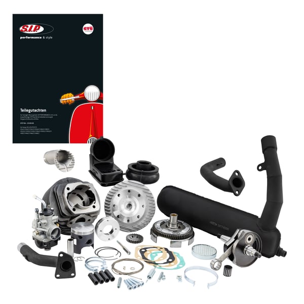 Tuningkit SIP PERFORMANCE 125 ccm SPORT Legal f�r Vespa PK50-125-XL-XLS-Elestart