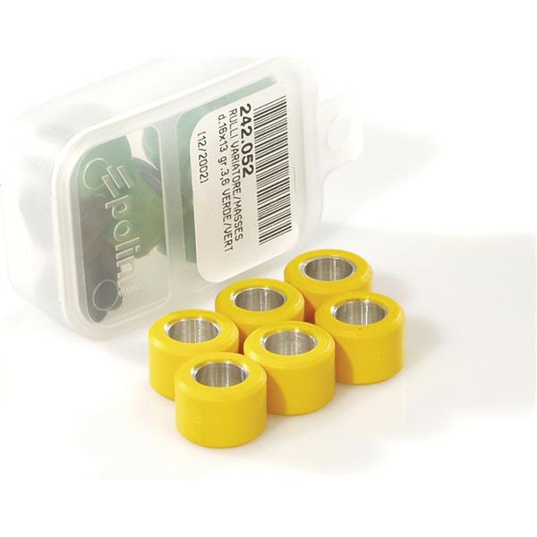 Variatorrollen POLINI 20x17 mm 13-2g fr ARPILIA Leonardo 125-150-Scarabeo 125 fr ARPILIA Leonardo 125-150-Scarabeo 125
