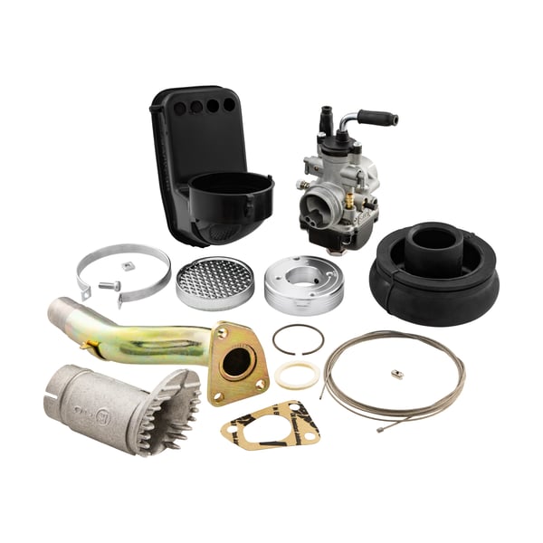 Vergaserkit Sport DSPC 19 Rundschieber f�r Vespa PK50 XL-XL2-FL-N-Rush-100-125 XL-XL2-N-ETS