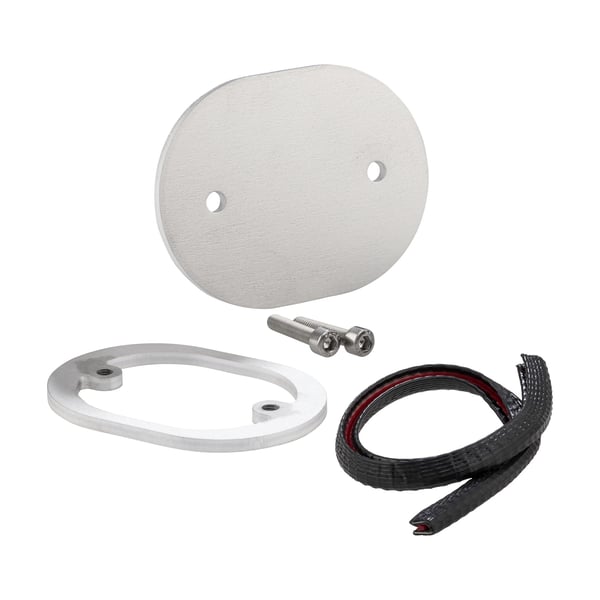 Verschlussplatte MRP Ansaugloch- Rahmen�ffnung f�r Vespa 125 VNA-TS-150 VBA-Super-Rally-PX80-200-PE-Lusso-Cosa-T5