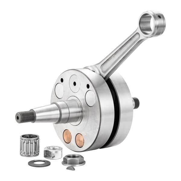 Vollwangenwelle 220 Zylinder EGIG Performance S-R f�r Vespa 50-125-PV-ET3-PK 50-125-S-XL-XL2