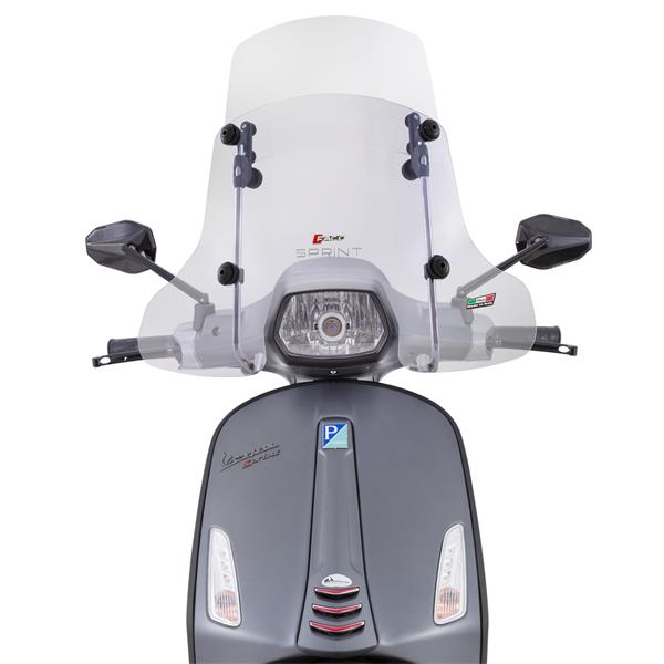 Windschild FACO Twin-Screen fr Vespa Sprint 50-150ccm 2T-4T fr Vespa Sprint 50-150ccm 2T-4T